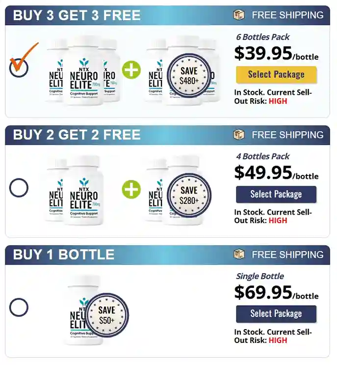 NeuroElite price